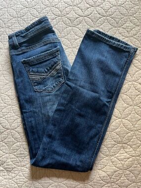 BKE Men’s Classic Dark Blue Denim Jeans Sz 33X36